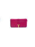 YVES SAINT LAURENT Pink Leather Wallet