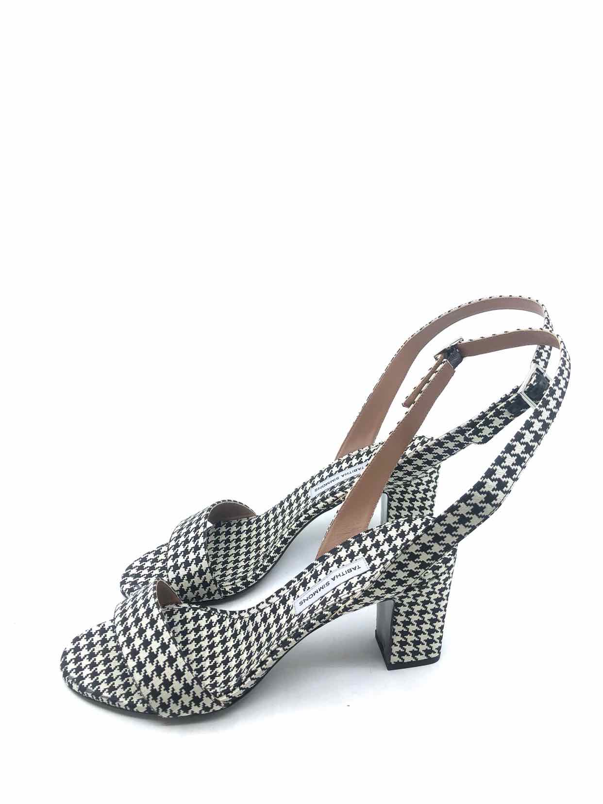 TABITHA SIMMONS Houndstooth Sandals | 8
