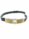 JUDITH LEIBER Rectangular Buckle Belt