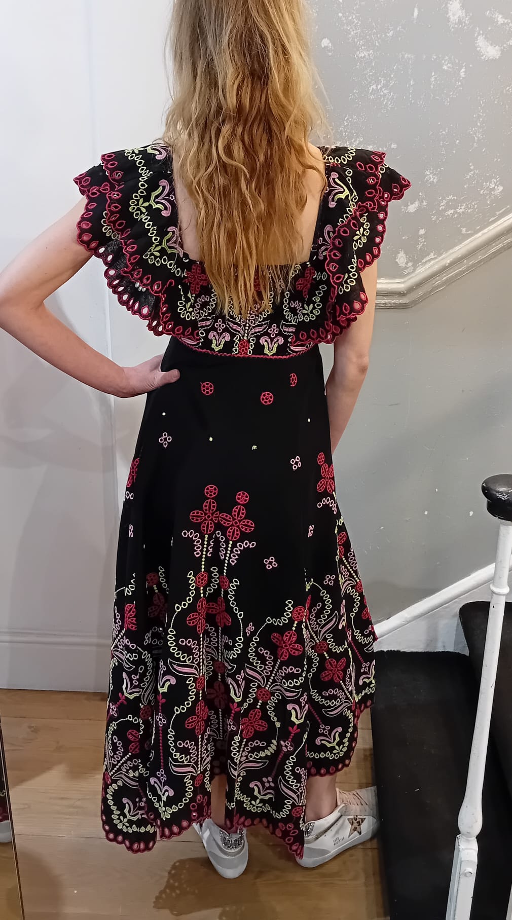 Charo Ruiz Sheen Long Dress