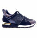 LOUIS VUITTON Size 8 Black, Browm Sneakers
