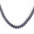 Sterling Tanzanite Necklace