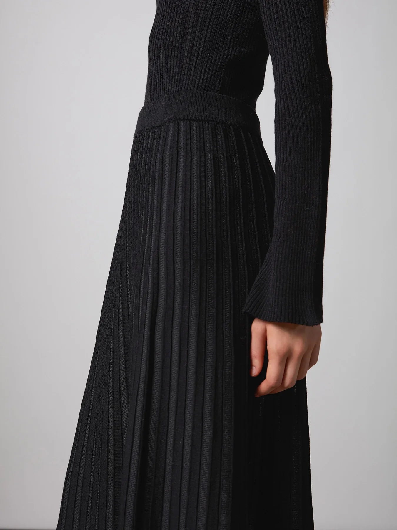 Roberto Collina Plissé Knit Skirt