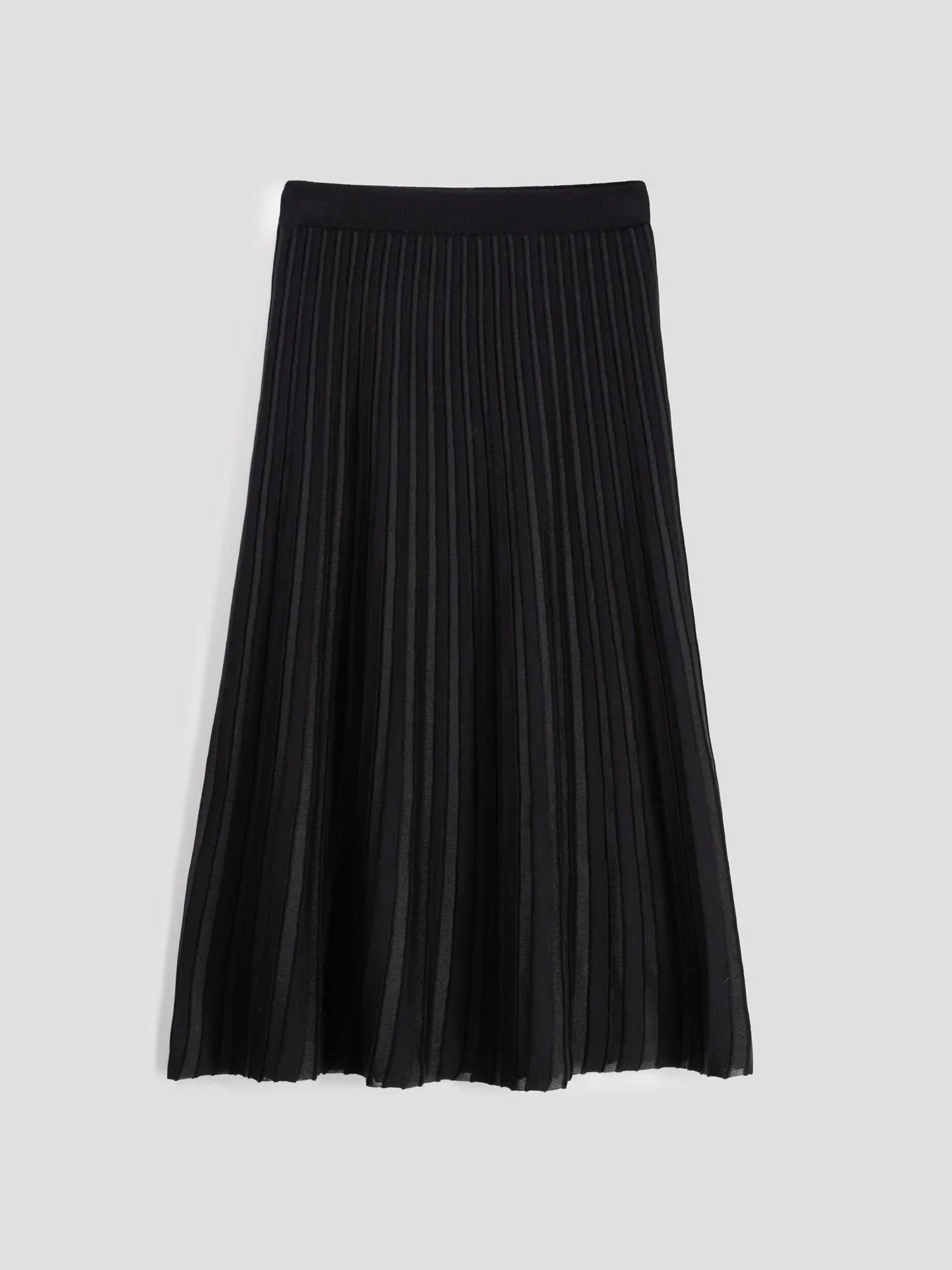 Roberto Collina Plissé Knit Skirt