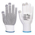 Portwest A118 Grip 13 PVC Dotted Touchscreen Gloves (Pk12)