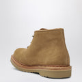 Beige suede chukka boots