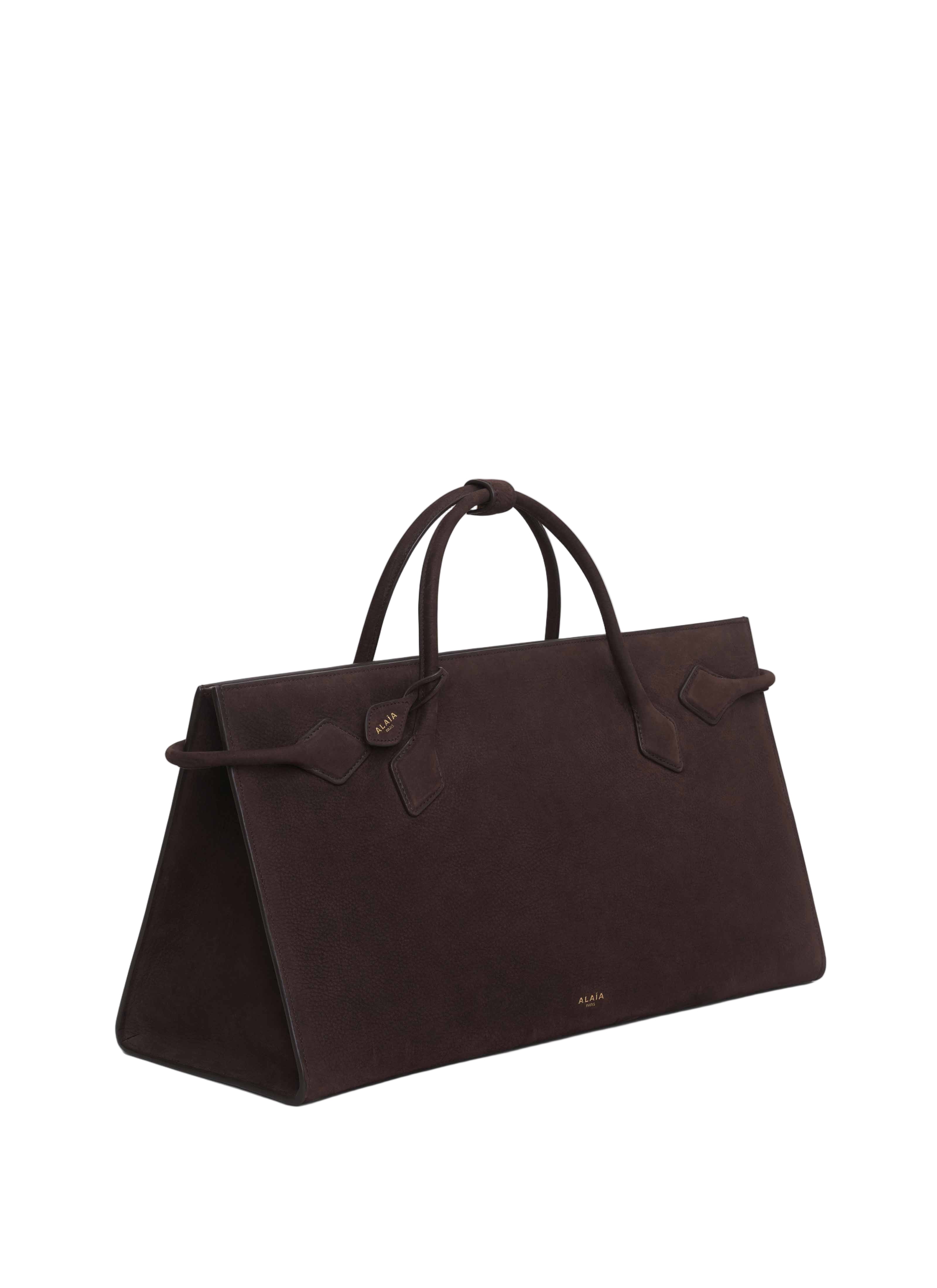 LE TECKEL SUEDE TOTE BAG