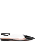 LE COEUR BALLET FLATS WITH BACK STRAP