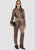 Joseph Tova Silk Satin Trousers