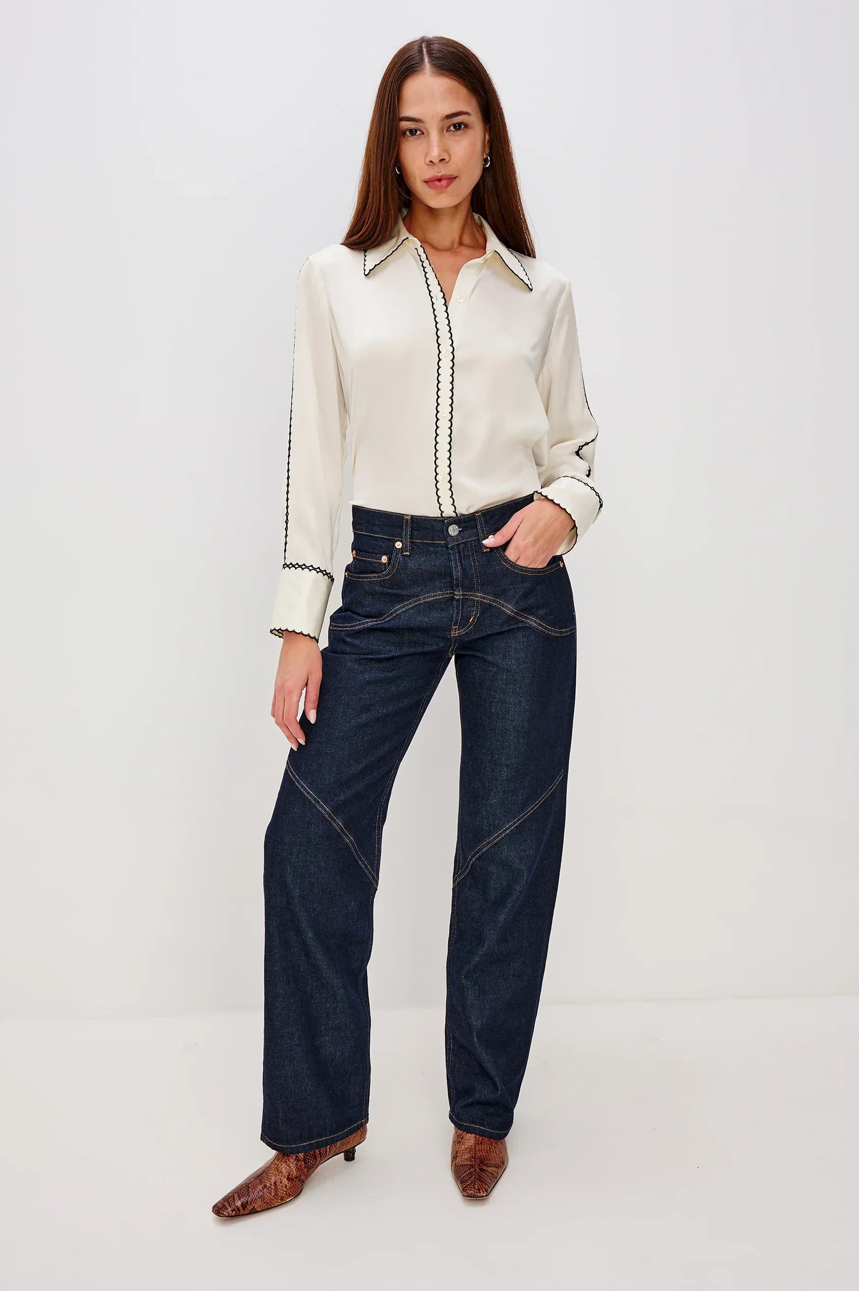Rails Aloise Shirt in Ivory