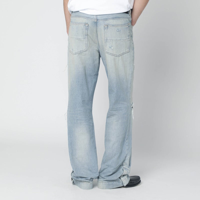 Ripped jeans in Mist Indigo