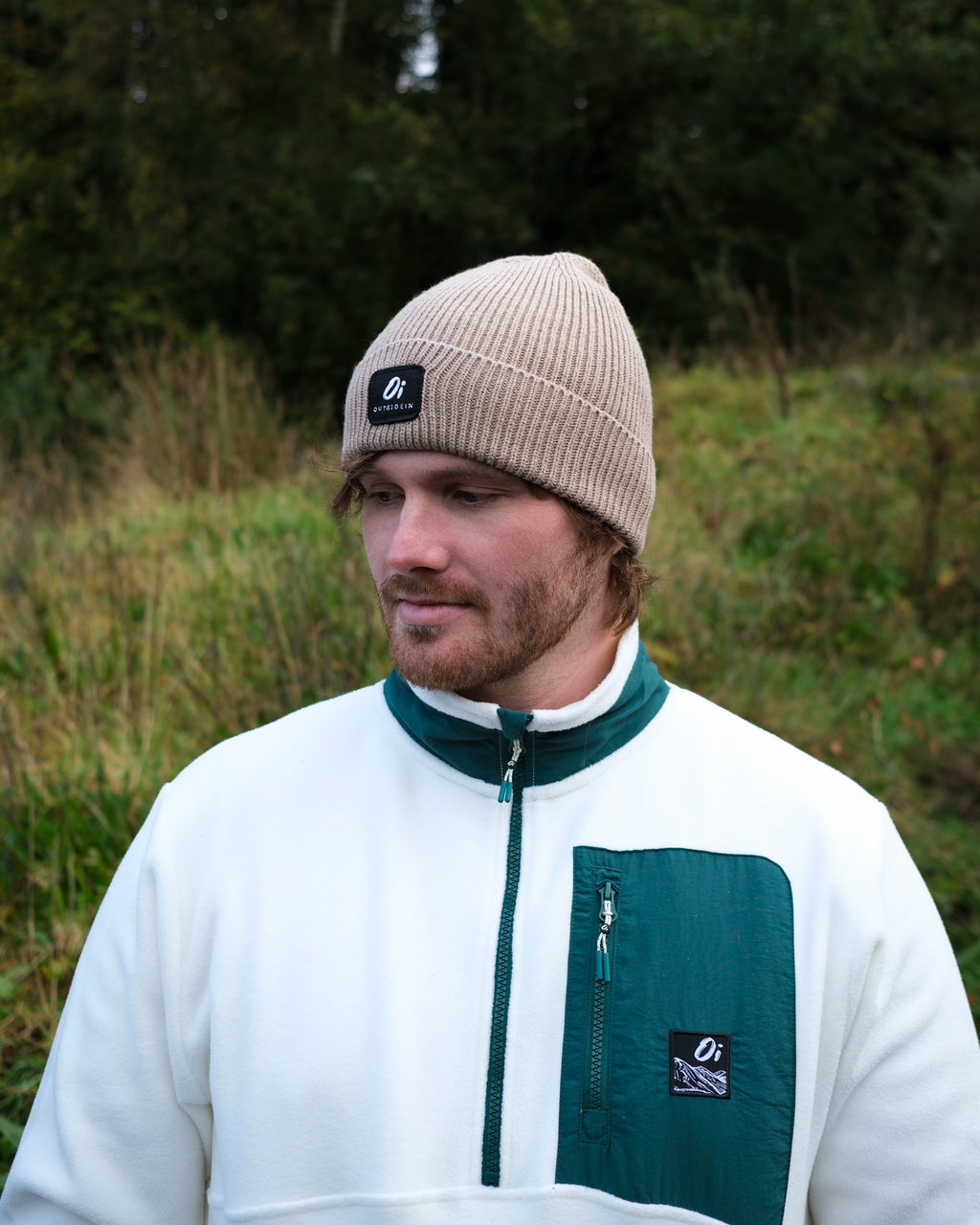 Outside In Ribbed Beanie | Camel
