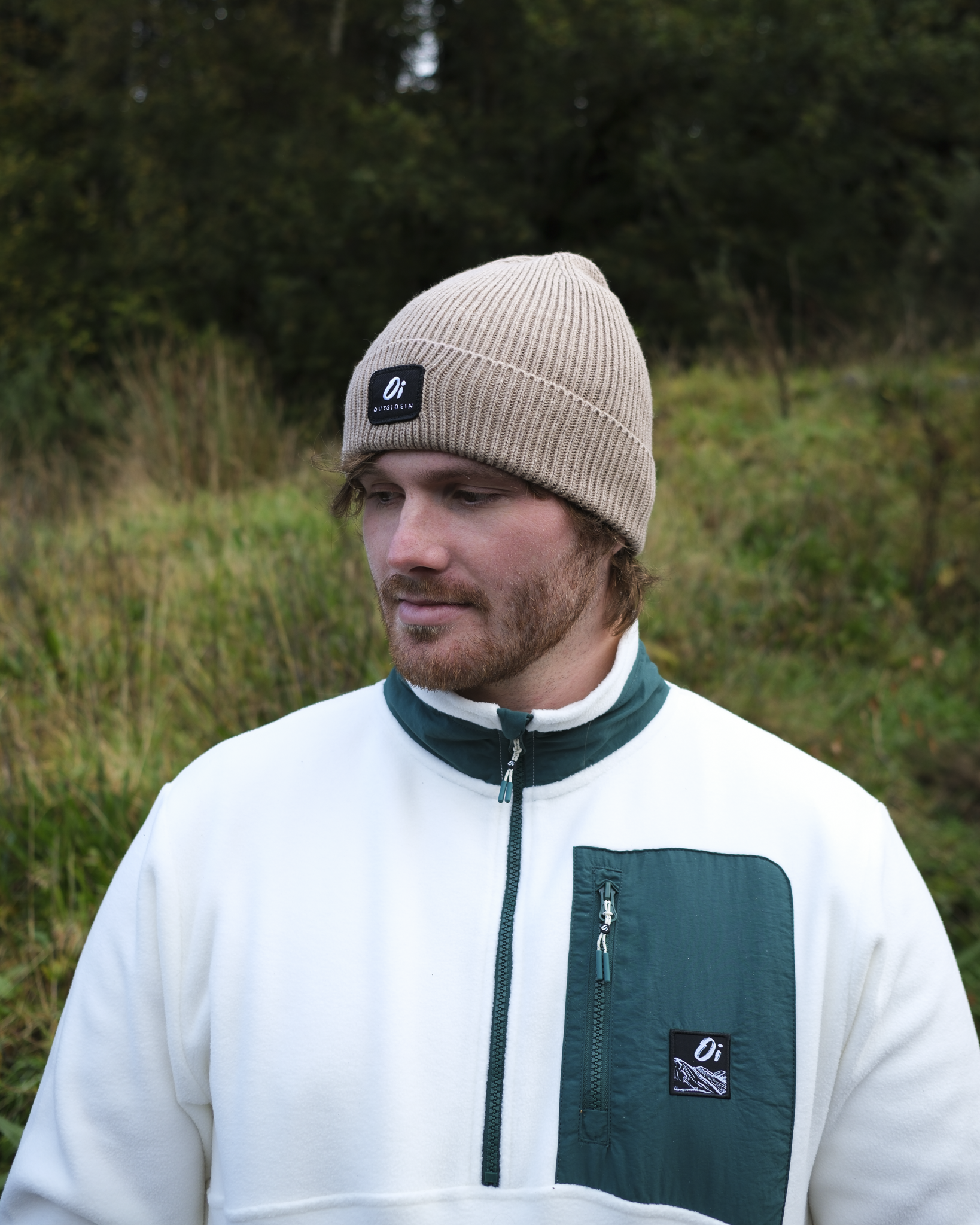 Outside In Ribbed Beanie | Camel