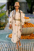 ALEMAIS MINA EMBROIDERED SHIRTDRESS