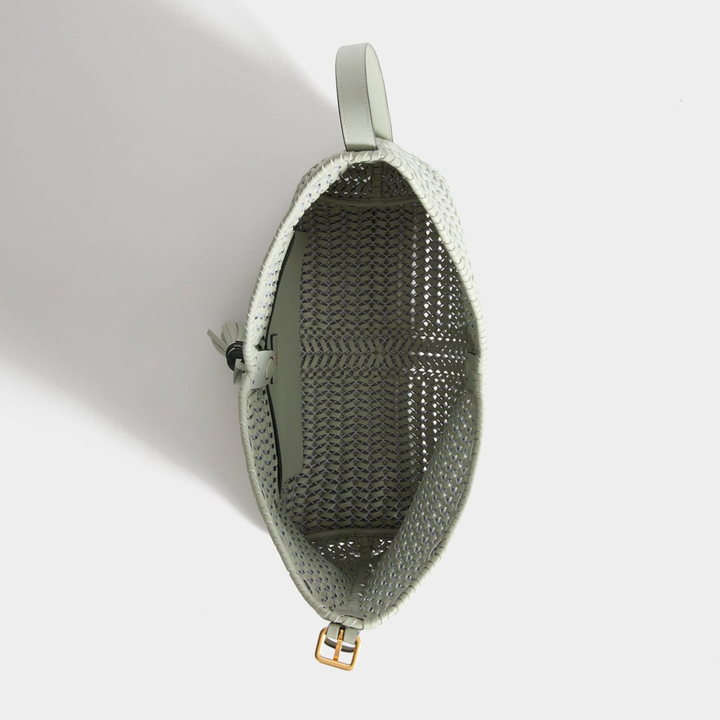 Anya Hindmarch The Neeson Tassel Hobo in Iceberg