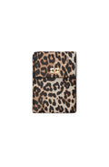 Travel Wallet Grained Printed Leopard