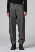 Transit Trousers in Herringbone Stretch Wool Blend
