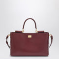 Vittoria handbag in dark red leather