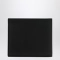 Black leather bi-fold wallet