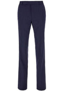 SLIM FIT STRIPED TAILORED PANTS IN WOOL