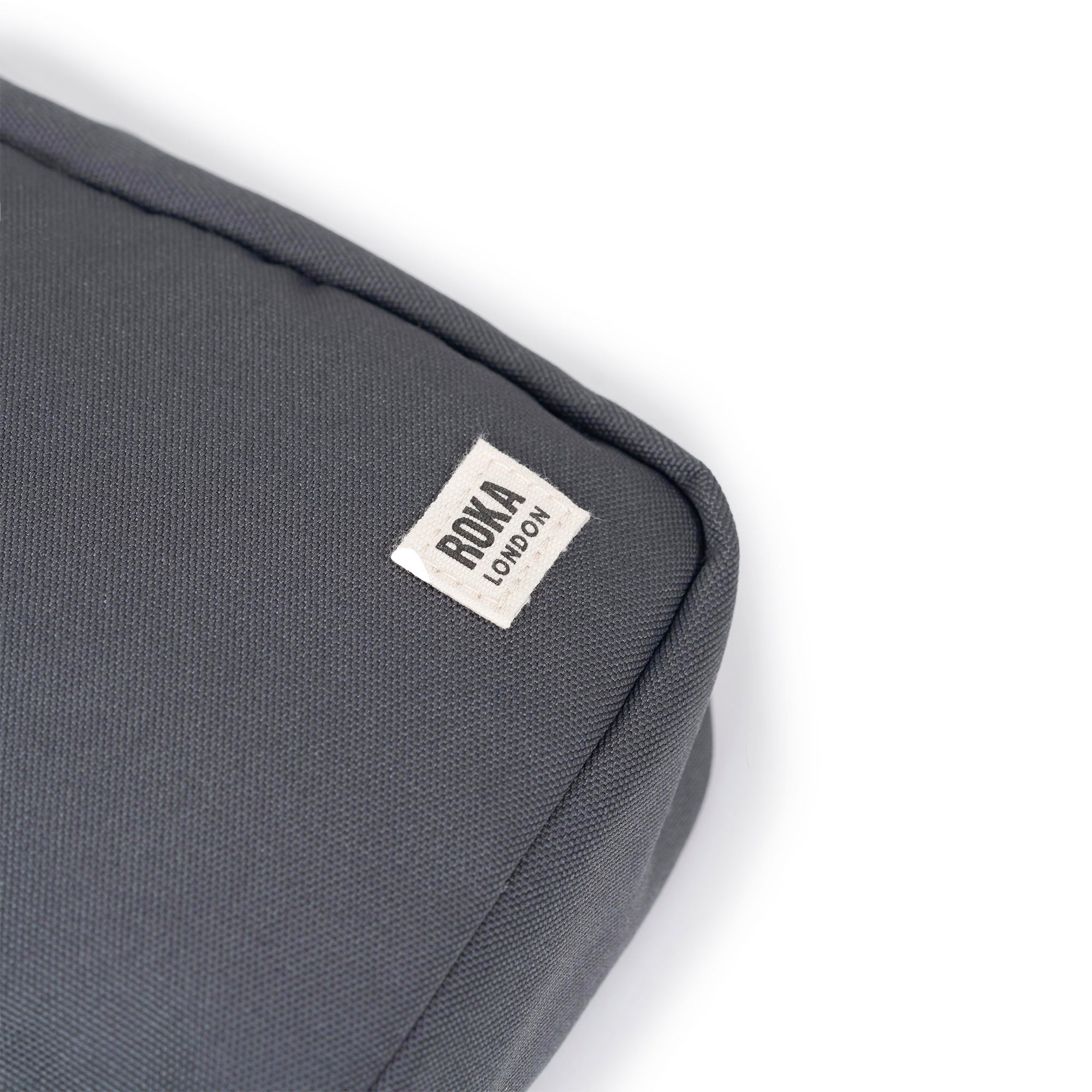 ROKA Bond Faded Black Recycled Canvas Bag