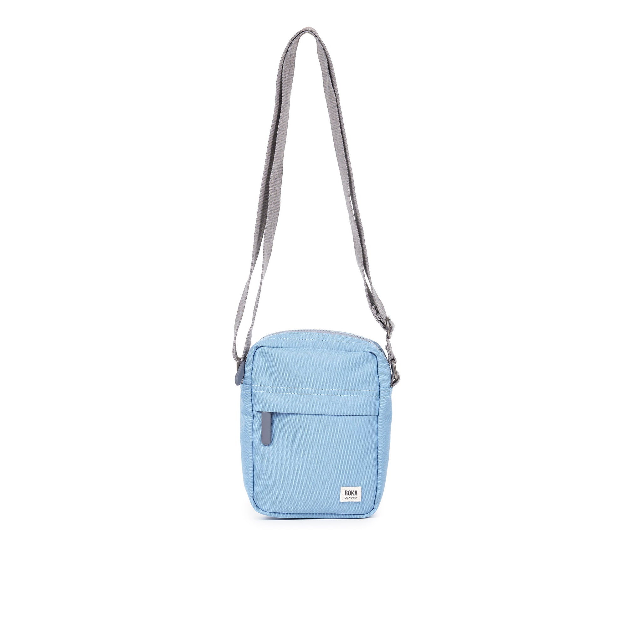 ROKA Bond Retro Blue Recycled Canvas Bag