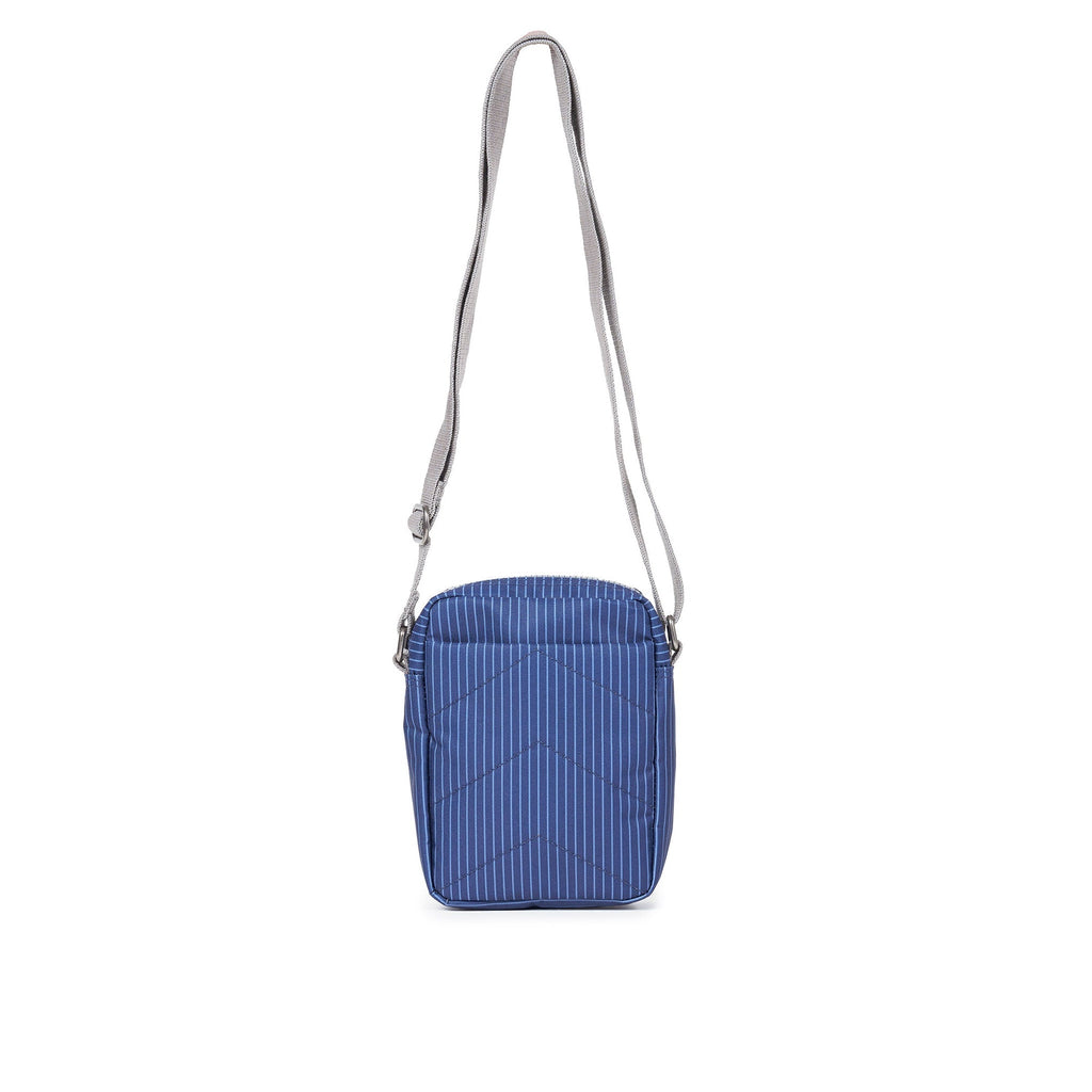 ROKA Bond Dark Denim Pinstripe Recycled Canvas Bag