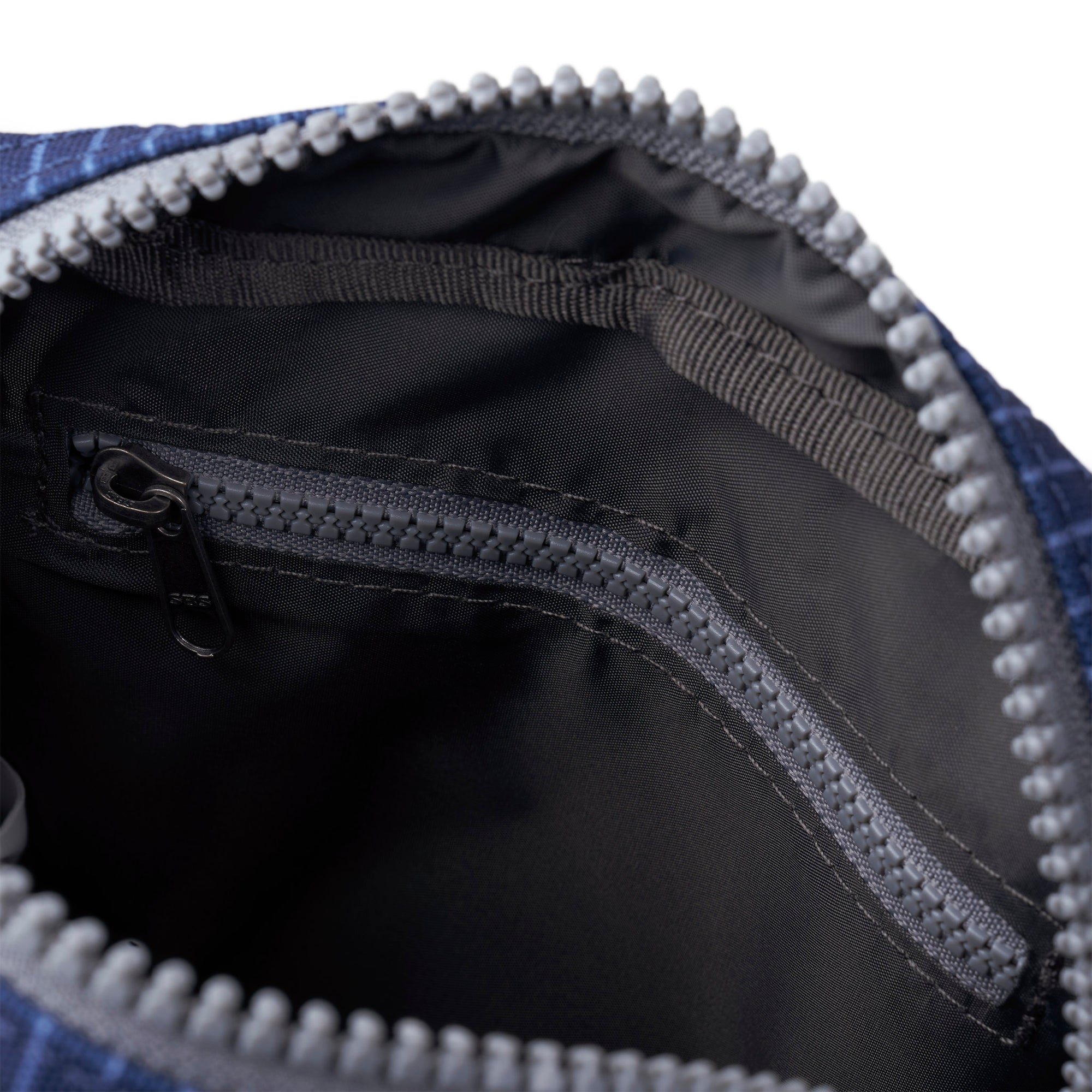 ROKA Bond Dark Denim Pinstripe Recycled Canvas Bag