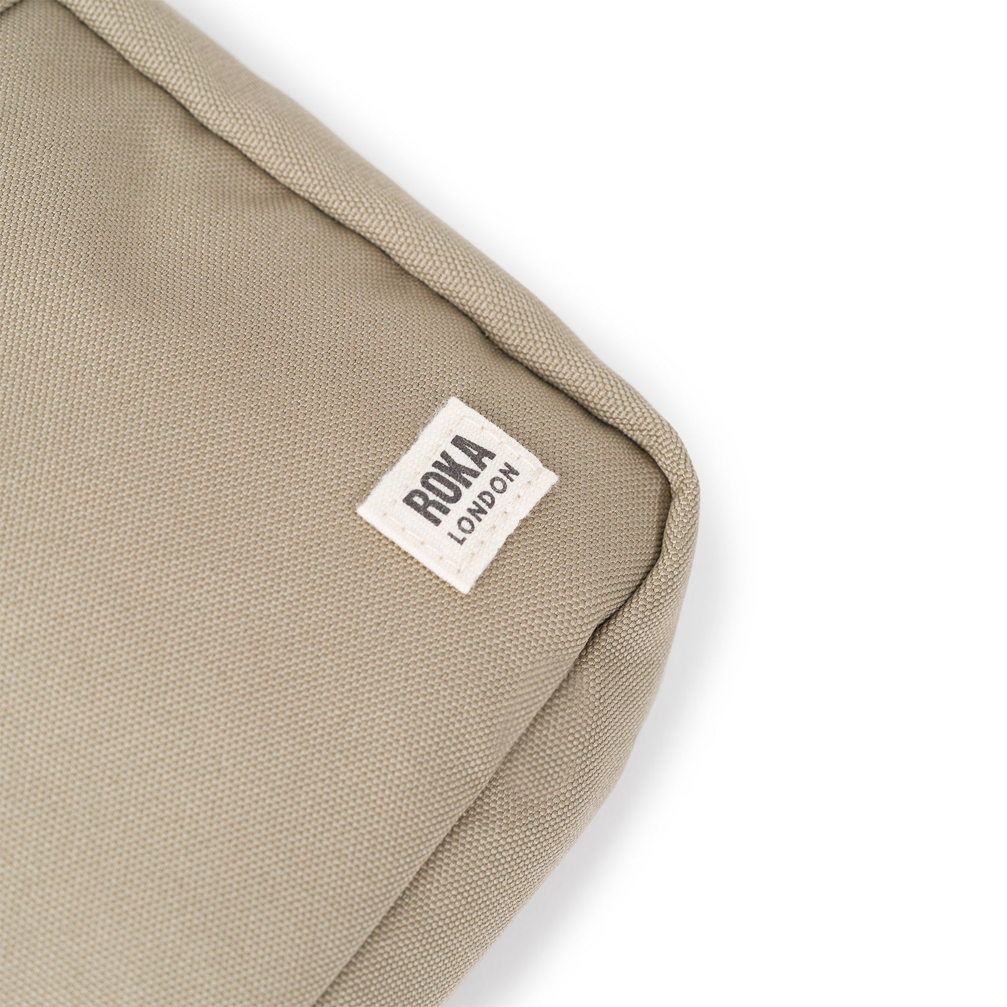 ROKA Bond Taupe Recycled Canvas Bag