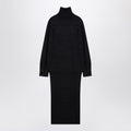 Dark Grey Turtleneck With Drawstring