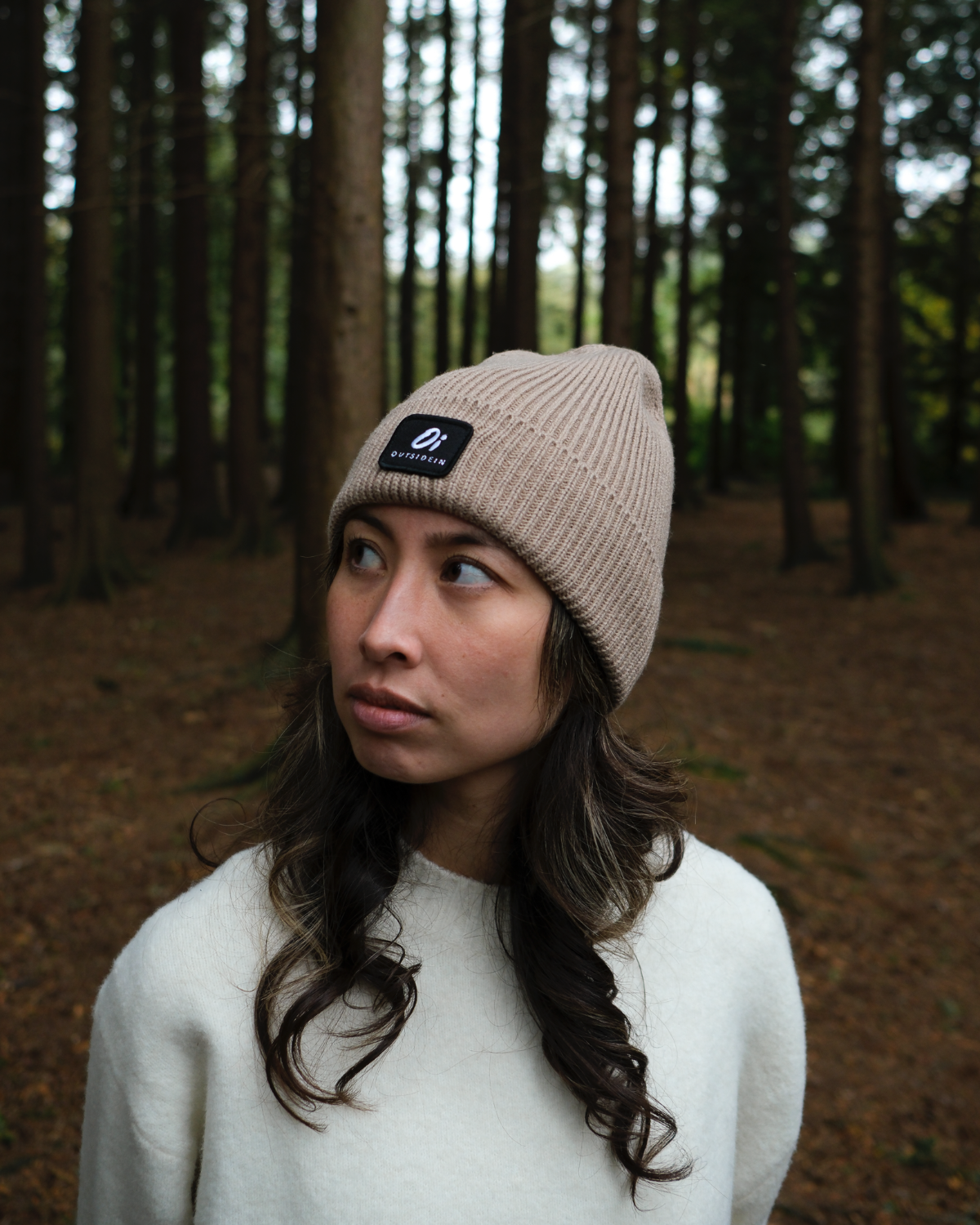Outside In Ribbed Beanie | Camel