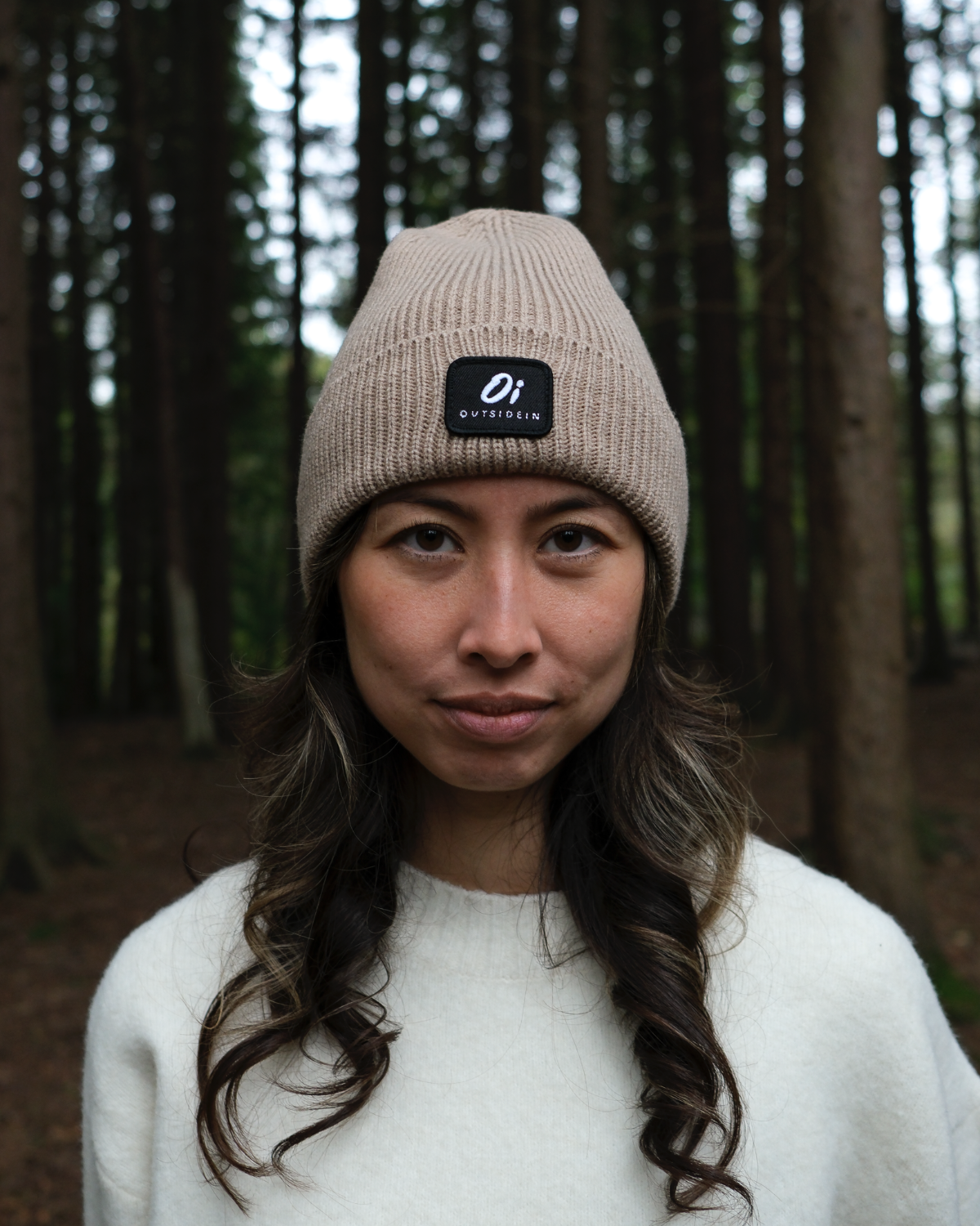 Outside In Ribbed Beanie | Camel