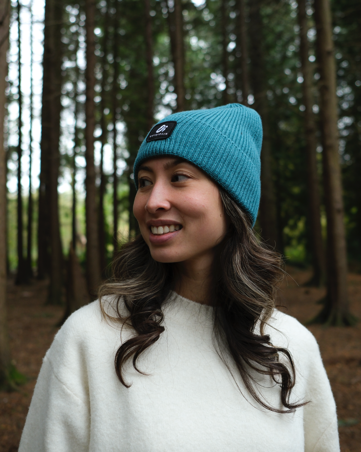 Outside In Ribbed Beanie | Marine