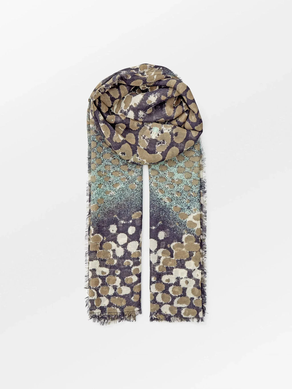 Becksondergaard Roslyna Wool Scarf in Navy