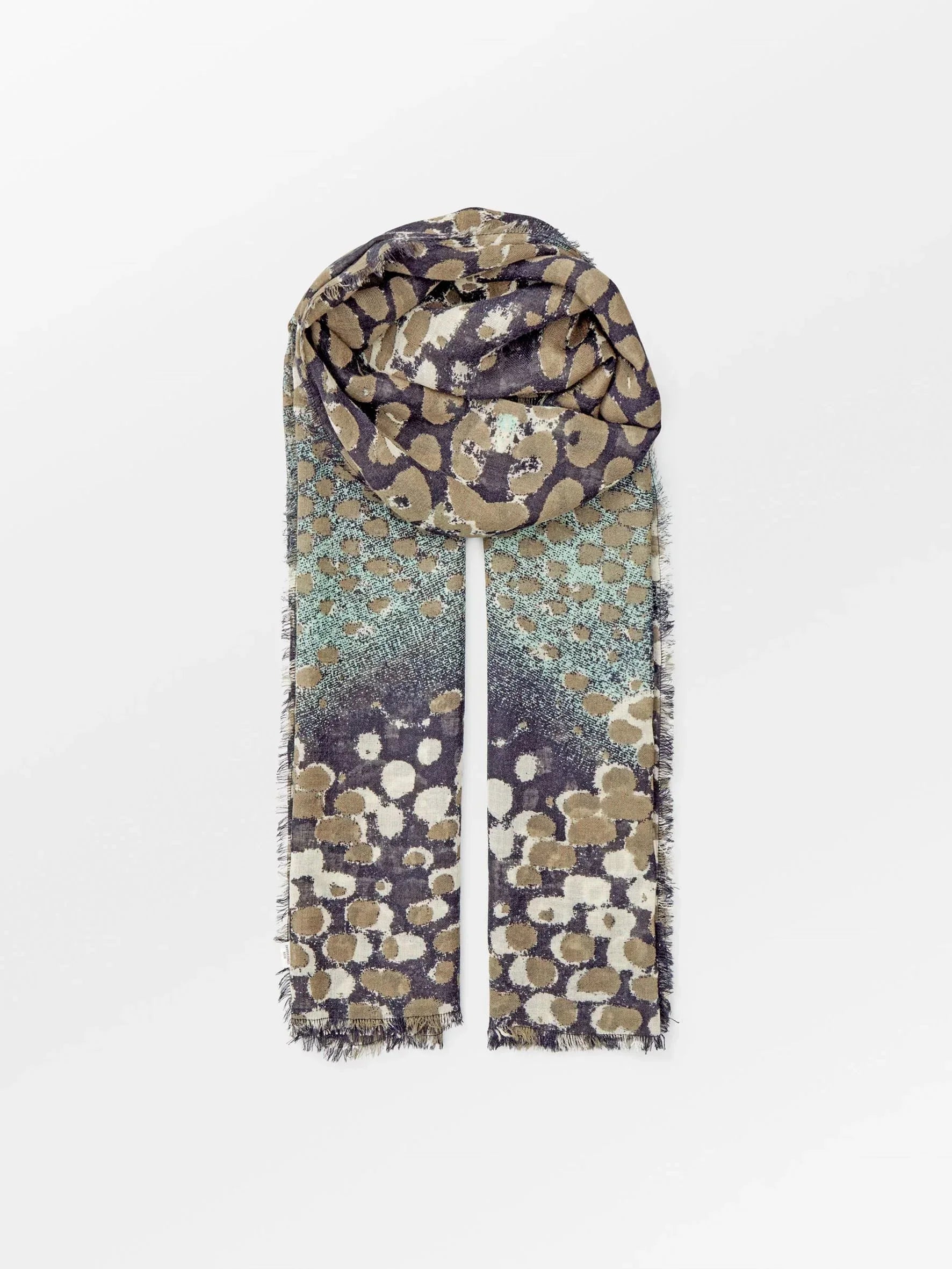 Becksondergaard Roslyna Wool Scarf in Navy