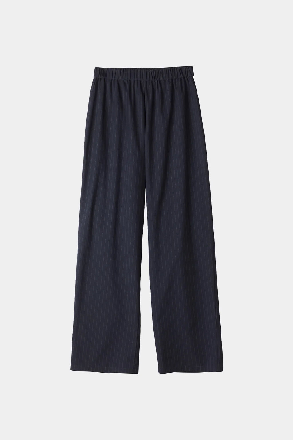 StyleIn Belicia Trousers in Navy Pinstripe