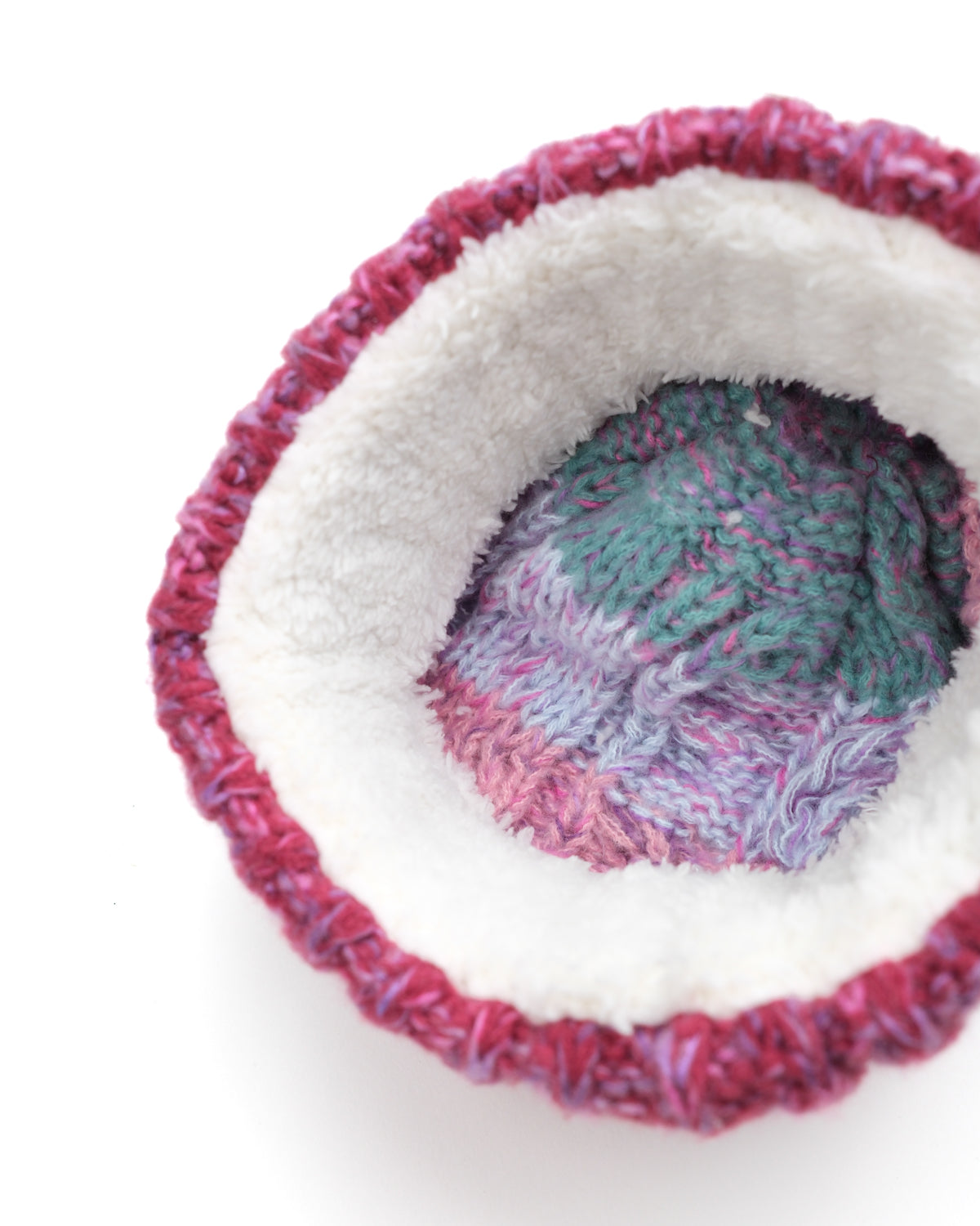 Outside In Pom Pom Hat | Berry Frost