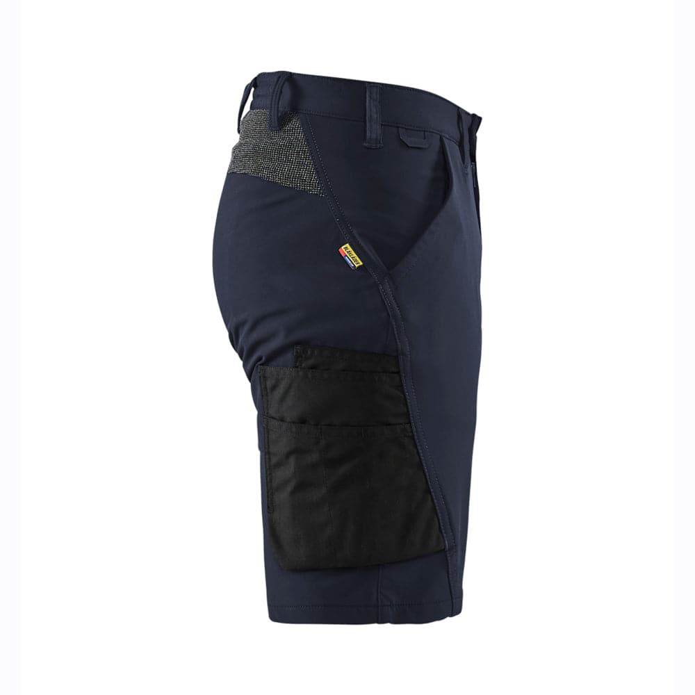 Blaklader 1423 4-Way Stretch Service Shorts Dark navy/Black / 33" Waist