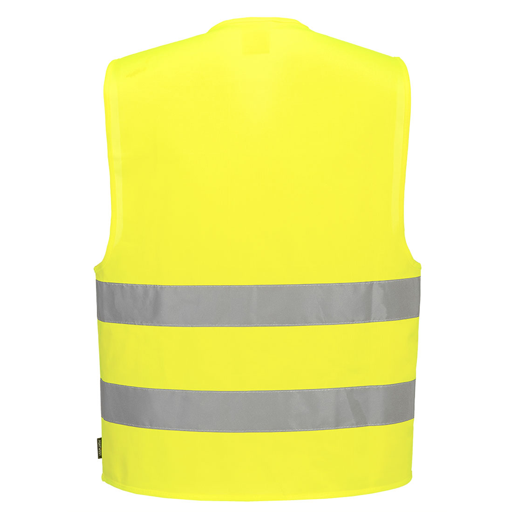 Portwest C475 Hi-Vis Two Band Dual ID Holder Vest