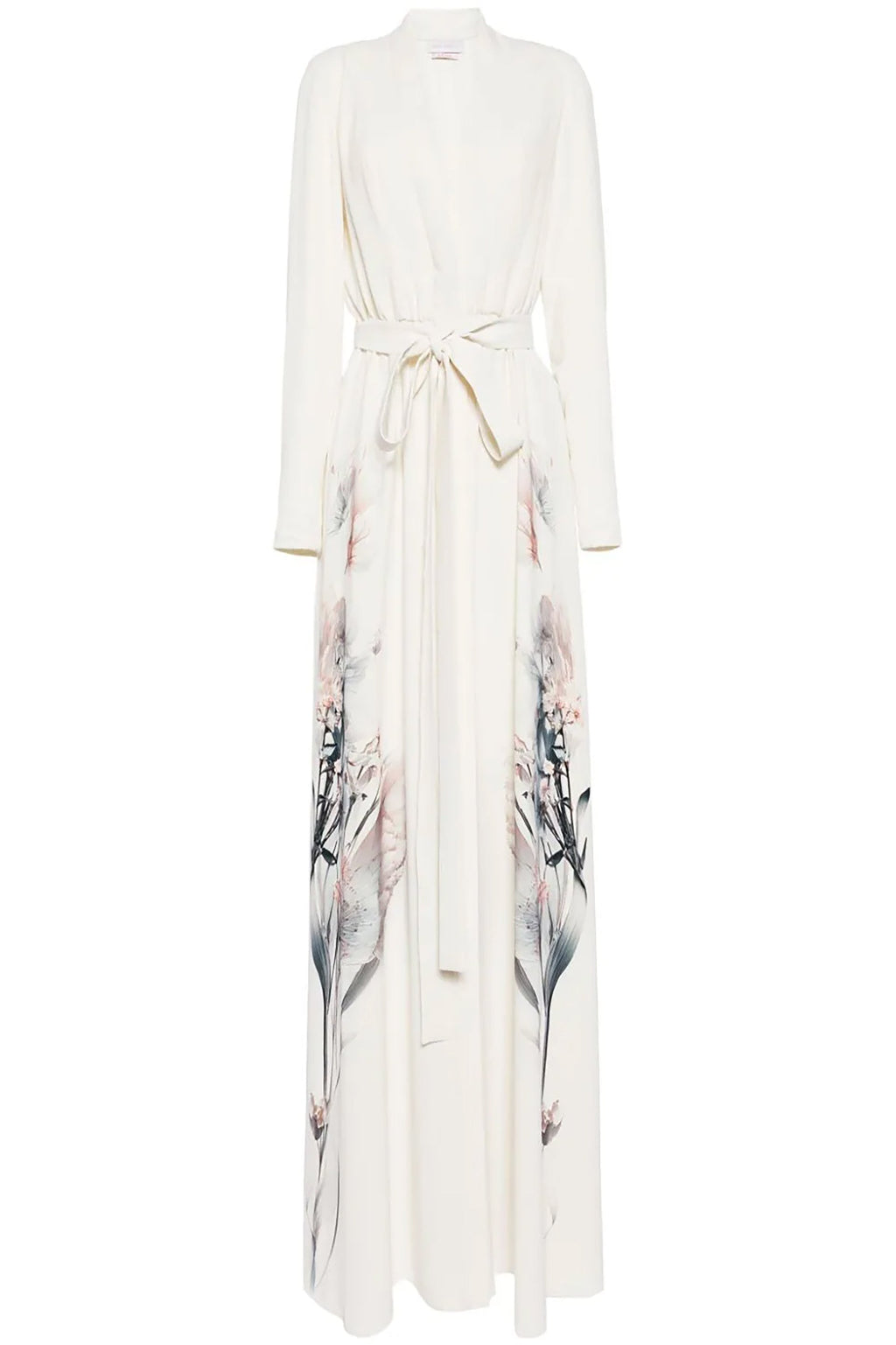 CREPE FLORAL PRINTED KAFTAN