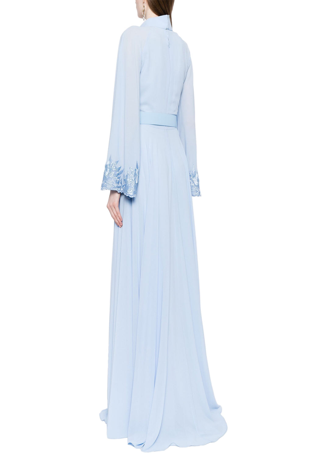 CREPE GEORGETTE BEADED KAFTAN