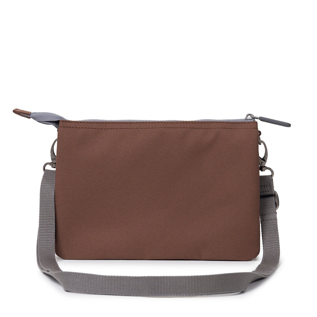 ROKA Carnaby Crossbody XL Coco Recycled Canvas Bag
