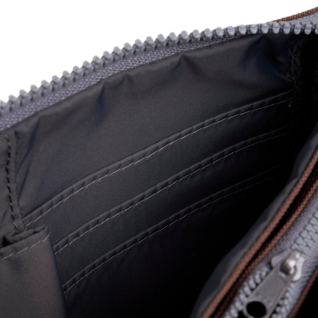 ROKA Carnaby Crossbody XL Coco Recycled Canvas Bag