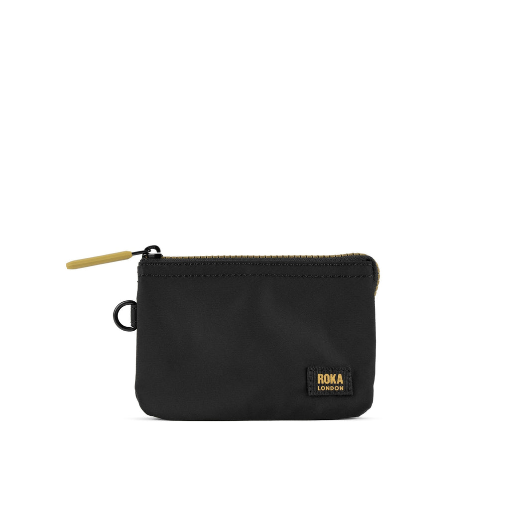 ROKA Carnaby Gold Label Small Recycled Nylon Purse