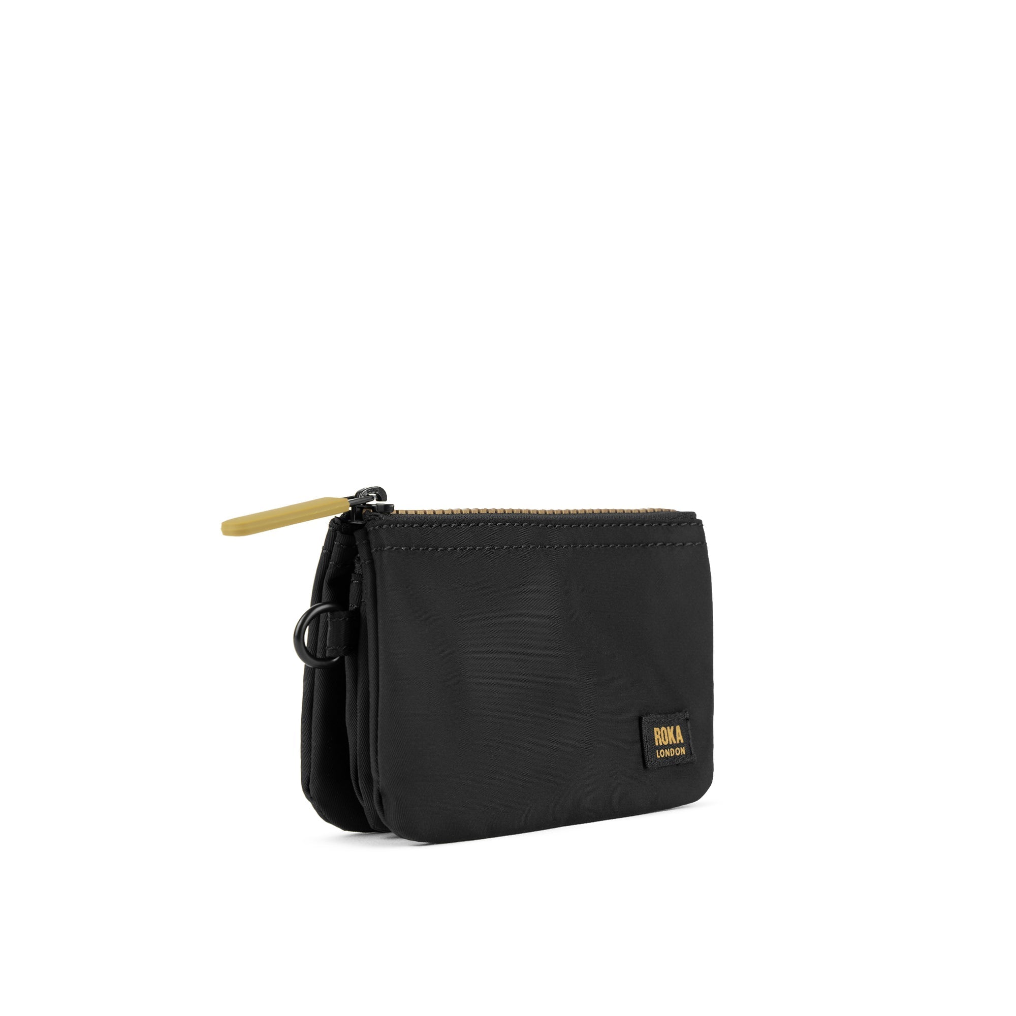 ROKA Carnaby Gold Label Small Recycled Nylon Purse