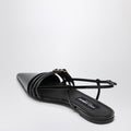 Black Patent Low Slingback