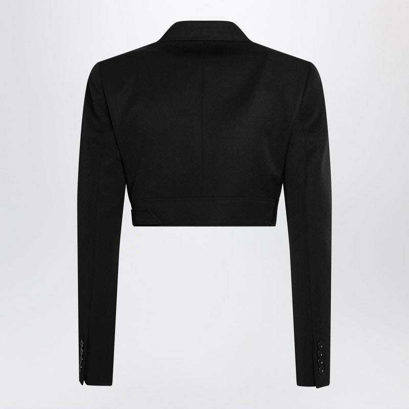 Black cropped Spencer jacket