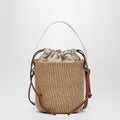 Small Woody raffia bucket bag