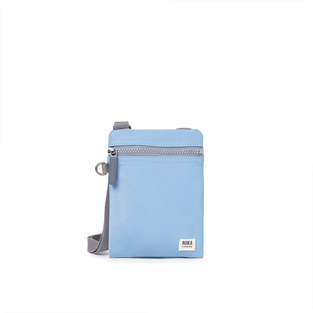 ROKA Chelsea Retro Blue Recycled Nylon Bag