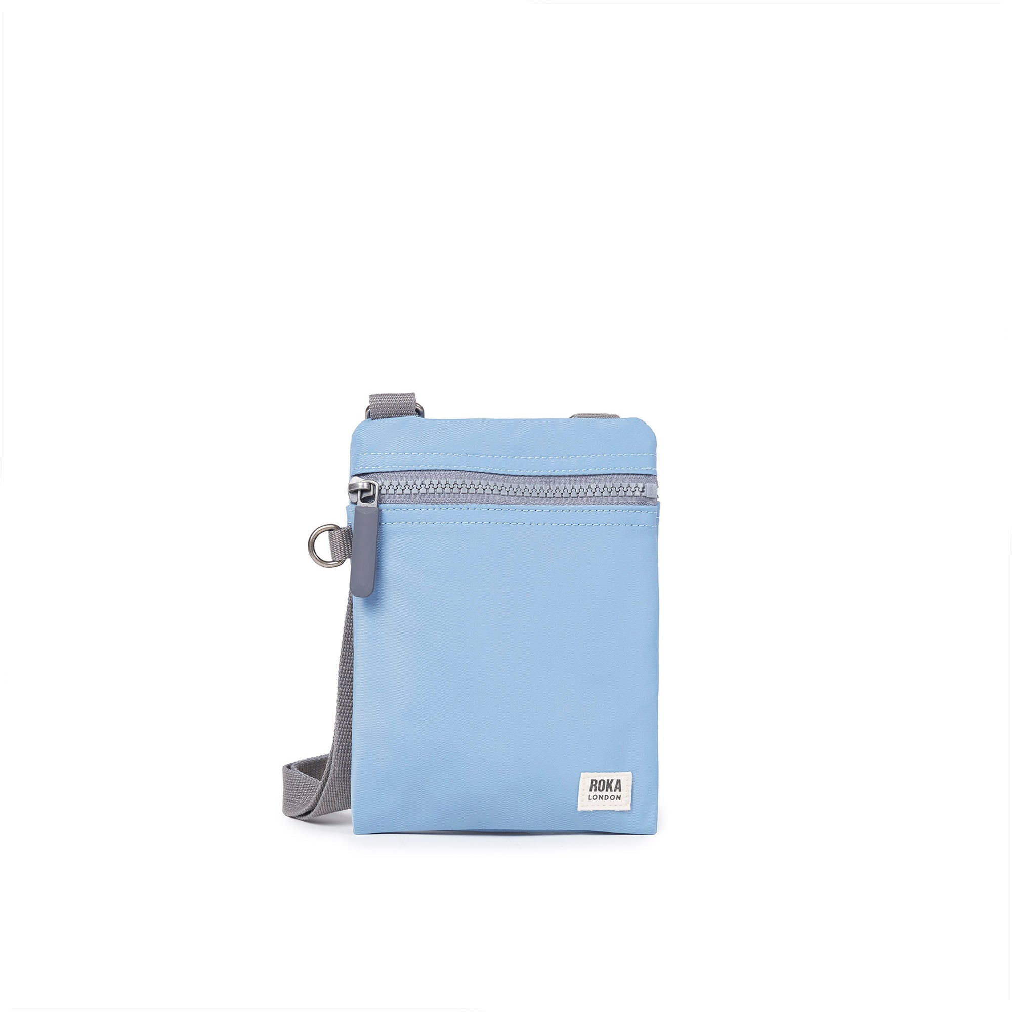ROKA Chelsea Retro Blue Recycled Nylon Bag
